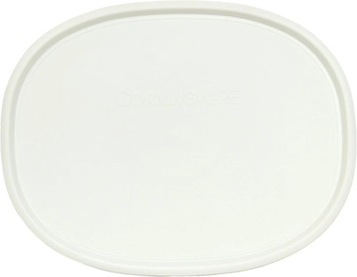 Corningware F-2-PC Oval French White Lid Cover 2.5QT / 1.5QT Baking Dish NEW!