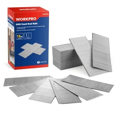 2" 18 Gauge Brad Nails 6000 Count Universal Brad Nails for Pneumatic Brad Nailer