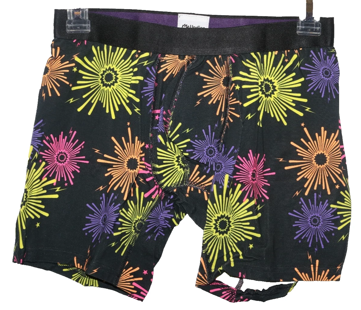 MeUndies Boxer Brief Uomo 3XL Nuovo Con Taglia – Motivo S'MORES Rosa