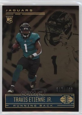 2021 Illusions Trophy Collection Bronze 327/499 Travis Etienne Jr Rookie RC 12yh