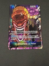 One Piece CCG OP13 084 St. Shepherd Ju Peter R Alt Art English Foil