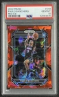 PAOLO BANCHERO PSA 10 2022-23 PANINI PRIZM #249 ROOKIE RED ICE RC MAGIC 876