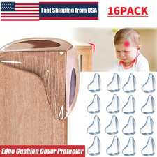16Pcs Silicone Corner Protectors Soft Table Edge Guards Baby Proof Home Safety