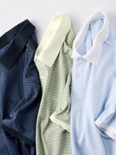 Polo in piqué UNIQLO DRY | Giappone a righe NUOVA