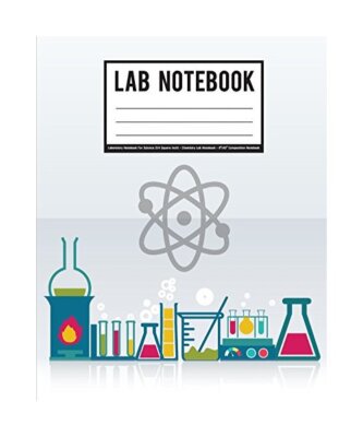Lab Notebook: Laboratory Notebook For Science [1/4 Square inch] - Chemistry Lab 