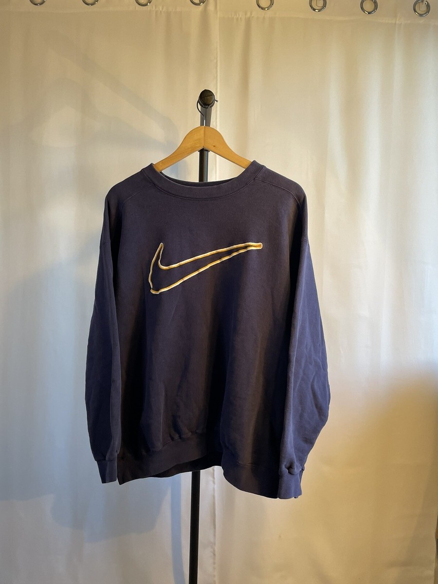 vintage Nike Air swoosh sweatshirt size Large 24x26 90s