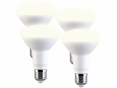 4 ampoules LED E27 - 11 W - 950 lm - Blanc chaud - Luminea - Photo 1/3