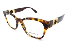 New Rx-able VERSACE Eyeglasses MOD. 3314 5119 54-20 145 Tortoise & Gold Frames