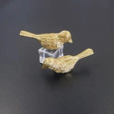 Solid Brass Bird Cabinet Knob Handles Drawer Pull Knobs Kitchen Pulls Knobs