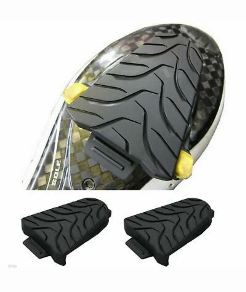 PIEZAS ORIGINALES SHIMANO SM-SH45 CUBIERTAS DE TACOS CUBIERTA DE ZAPATA BICICLETA DE CARRETERA PEDALES SPD-SL Foto 4 de 4