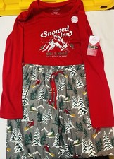 North Pole Trading Co. Women  s Pajama Set Adult Small Pant  Long Sleeve Top
