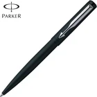 Parker Vector Matte Black CT Ball Point Pen Chrome Trim Blue Ink 0.8mm Fine Nib