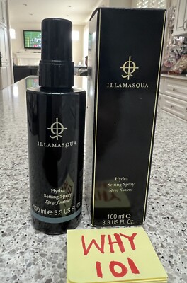 Illamasqua Hydra Setting Spray Makeup Setting Spray  3.3oz/100mL FULL SZ $26
