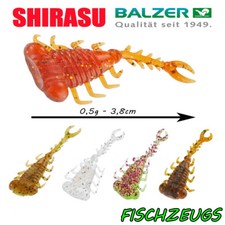 Balzer Shirasu Street Micro Beast Creature Bait 3,8cm Gummiköder 6 Stück Barsch