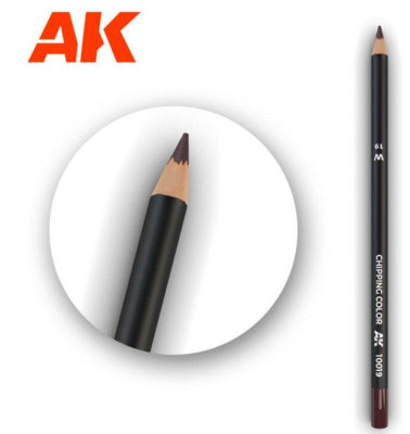 AK Interactive 10019 Hackfarbe - Verwitterung Aquarell Bleistift