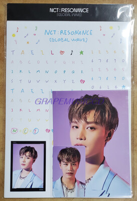 NCT : RESONANCE GLOBAL WAVE Beyond LIVE SCRAPBOOK DECO STICKER +