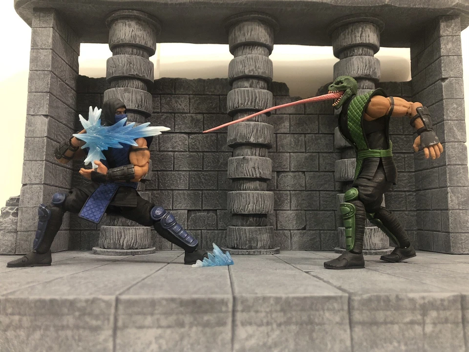 Fighting Stage Diorama Action Figure Photography Mortal Kombat Mythic Legions - Image 2 of 4