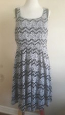 WOMEN'S PLUS SIZE TORRID BLACK/IVORY  LACE SKATER DRESS  SIZE 12 MSRP $68.50