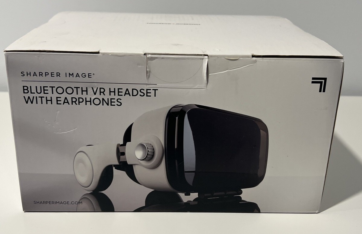 Sharper Image Bluetooth VR Headset with Earphones Brand New in Box  Smartphone