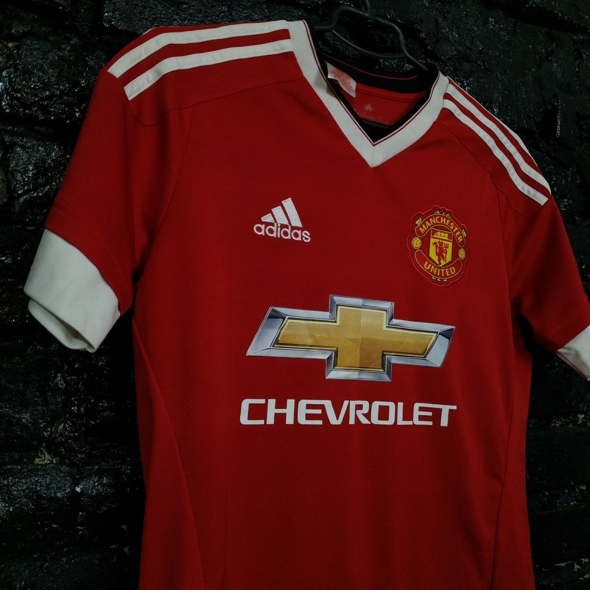 Manchester United Jersey Home shirt 2015 - 2016 Red Adidas AC1418
