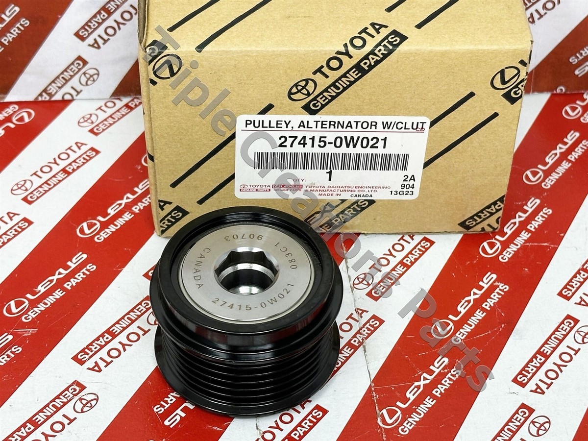 TOYOTA GENUINE 27415-0W021 PULLEY, ALTERNATOR W/CLUTCH OEM 