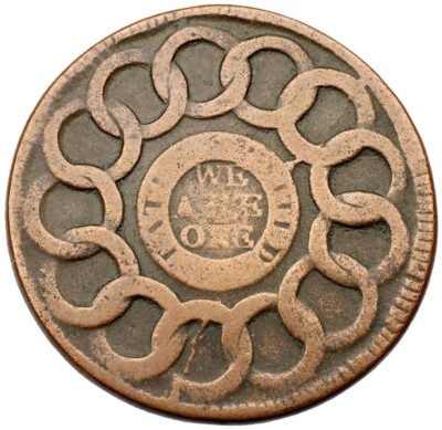 KUNIページ 1787 16-N R3 Fugio Cent Colonial Copper Coin 1c | eBay