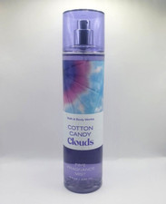 BATH AND BODY WORKS COTTON CANDY CLOUDS BODY MIST 8 FL OZ