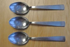Art Krupp 7 Inch Soup Spoons Milano Italy X 3