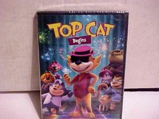 Top Cat Begins DVD kids CGI cartoon movie origin story Benny NEW SEALED
