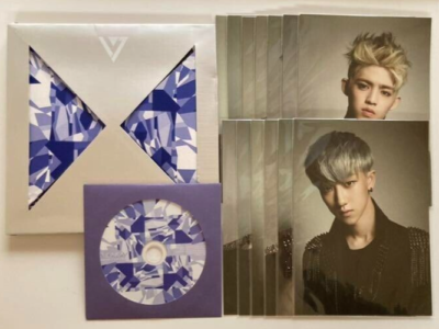 SEVENTEEN 17 CARAT First Mini Album CD Photobook Black Version 13