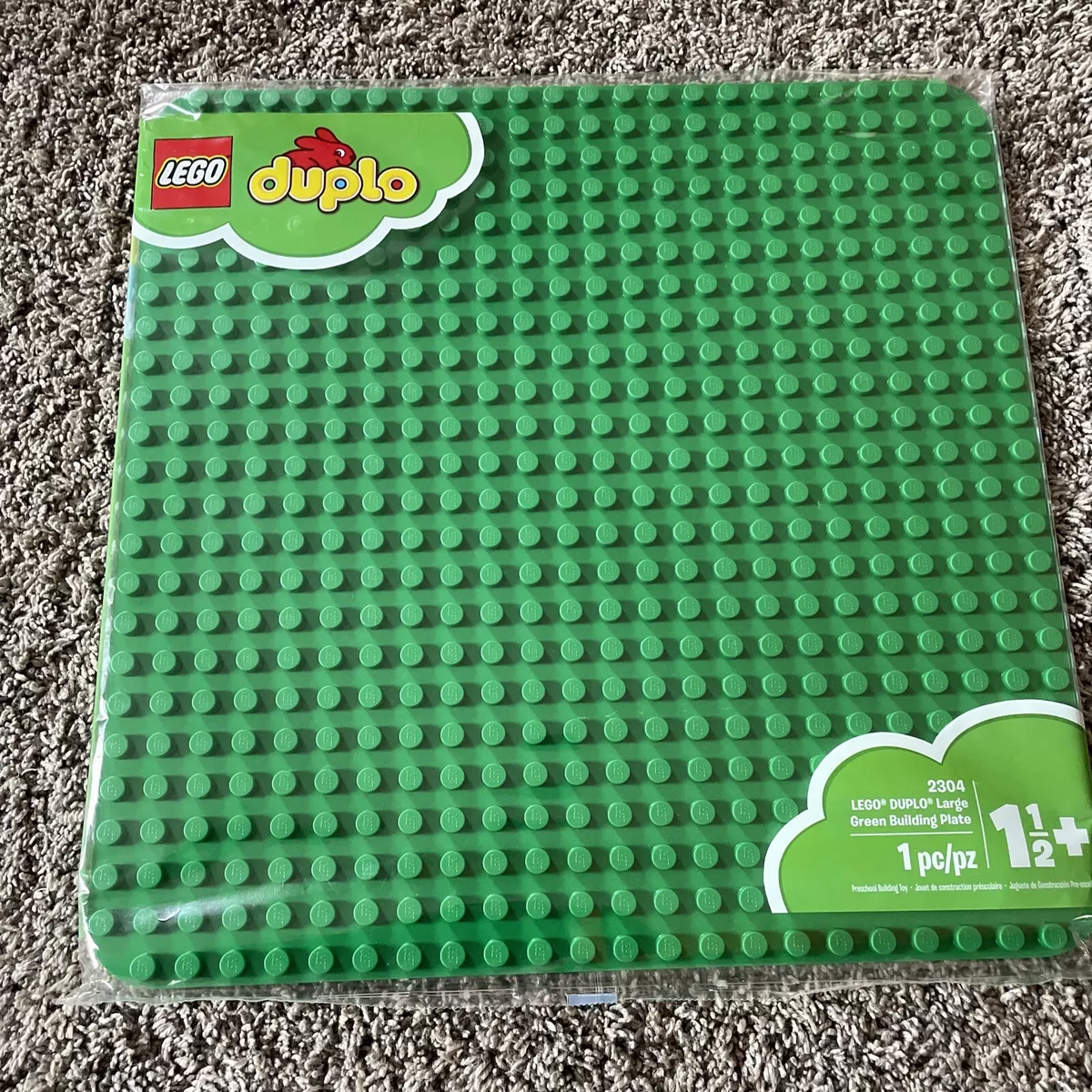 Monograph Prædike slange New LEGO Duplo Large 15&#034;x15&#034; Green Building Base Plate #2304 |  eBay