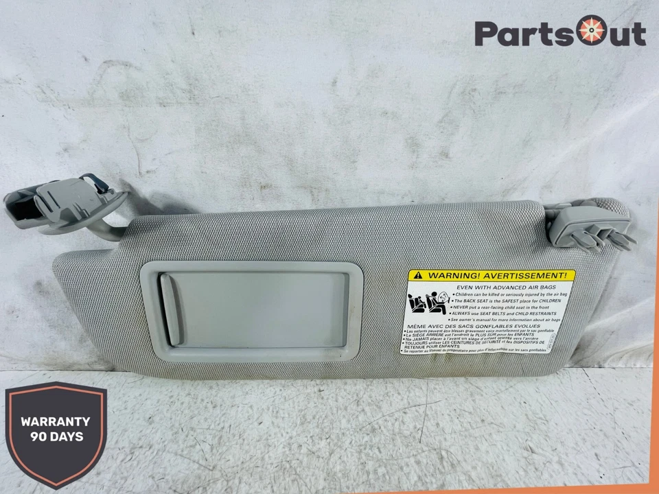 2013 - 2015 Audi A6 A7 S6 S7 para-brisa dianteiro viseira solar cinza lado esquerdo fabricante de equipamento original - Imagem 4 de 4