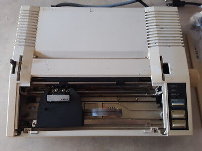 Vintage Epson Spectrum LX 80 Dot Matrix Printer & Manual - Model P87RA
