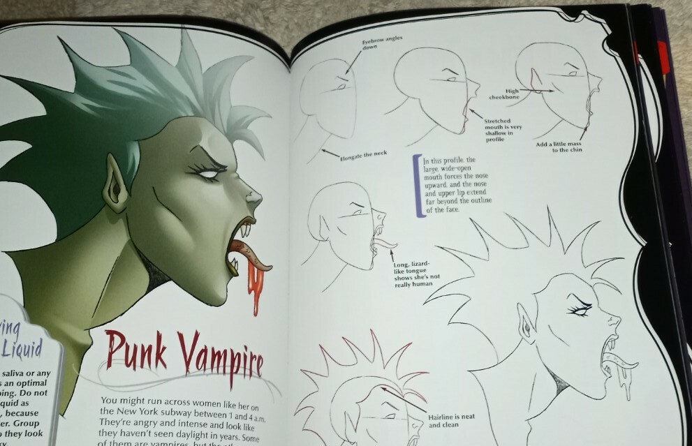 Drawing Vampires: Gothic Creatures of by Hart, Christopher