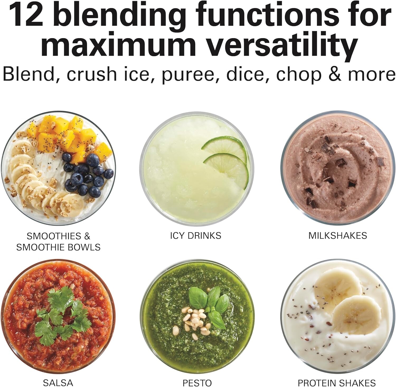 Hamilton Beach Power Elite Multi-Function Blender - Black (58148A)
