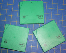 lot of 3 HP LTO-4 Ultrium RW 1.6TB Data Cartridge C7974A