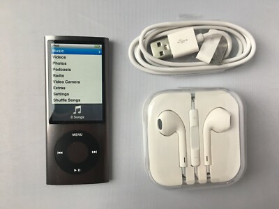 Apple iPod nano 5th Generation Black (16GB) 885909309504| eBay
