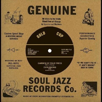 THE EXPLOSIONS GARDEN OF FOUR TREES NEW 7 INCH VINYL DISC