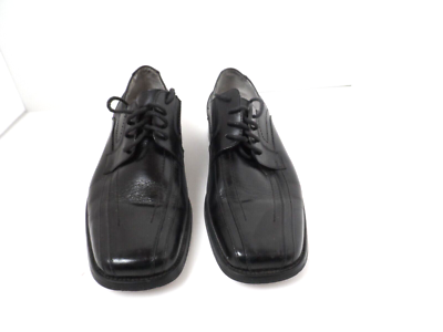 Stacy Adams Dress Shoes Men\'s Size 8 Black Leather Loafer Slip On Square Toe NWT Stacy Adams Black Leather Square Toe Dress Shoes Loafers  main image 4