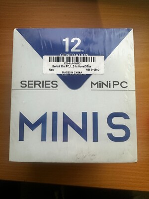 Beelink MINI-S12 Mini PC, 12th Gen Intel Alder Lake-N95 Processor (8GB + 256GB)