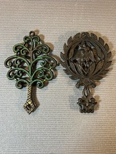 Pair of Wilton Cast Iron Trivets - Approx 8-9  long