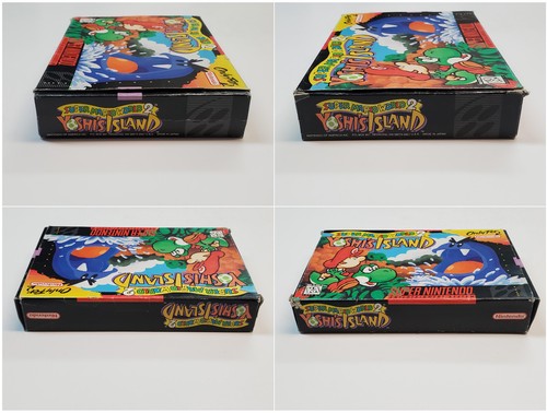 Super Mario World 2 Yoshi's Island Super Nintendo SNES Nur Verpackung & Anleitung *Gebrauch - Bild 8 von 24