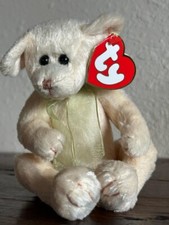 1993 Ty Harper “Cream of the Crop” Bear Beanie Baby #6214–Attic Treasures 