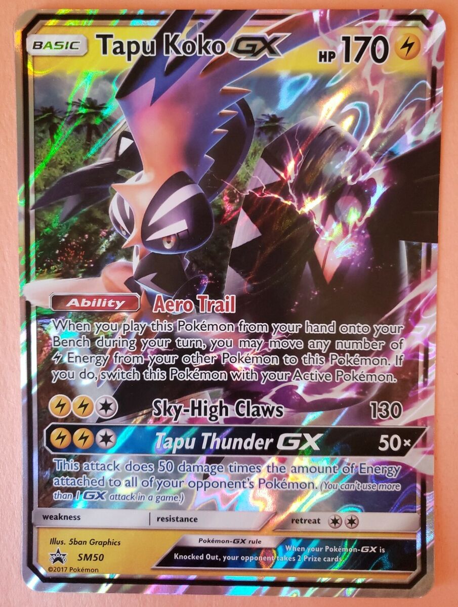 Tapu Koko GX - SM50 - Oversized Promo