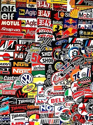 Random Biker Racing Sport Motor Wholesale Lot Embroidered Sew Iron On Patch