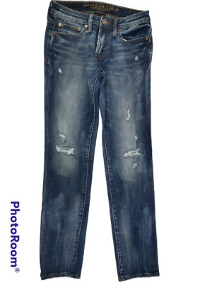 American Eagle 360 Extreme Flex Skinny Jeans Mens 28x32