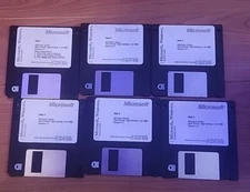 Lot Of 6, 3.5" Disk Microsoft Windows Series, Version 3.1, Operating System