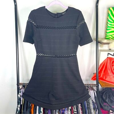 white christmas dresses Rent Topshop Embellished Cut Out Jumpsuit In Black main image 1