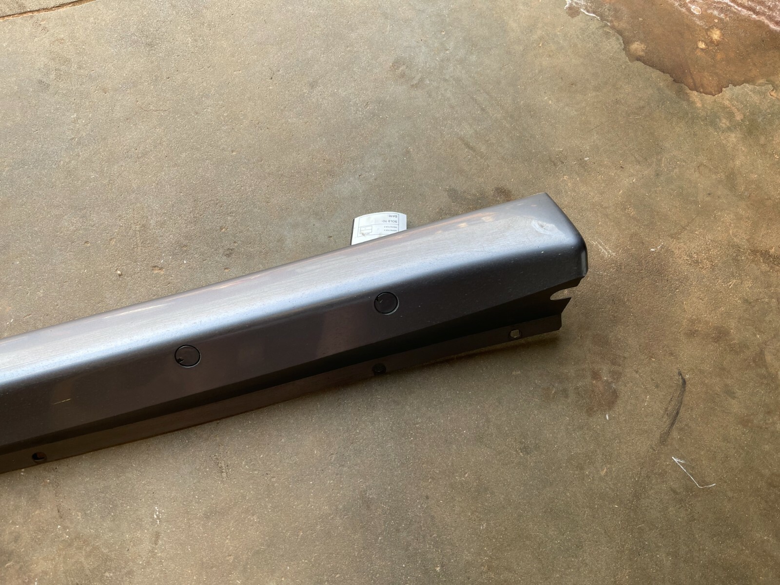 2005-2007 MASERATI COUPE GT LEFT DRIVER SIDE ROCKER SKIRT COVER PANEL TRIM OEM