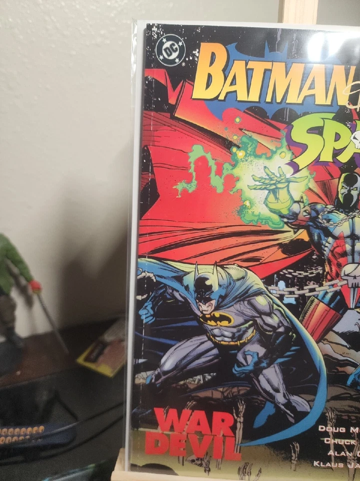 Batman Spawn War Devil firmado por Chuck Dixon. Foto 2 de 4